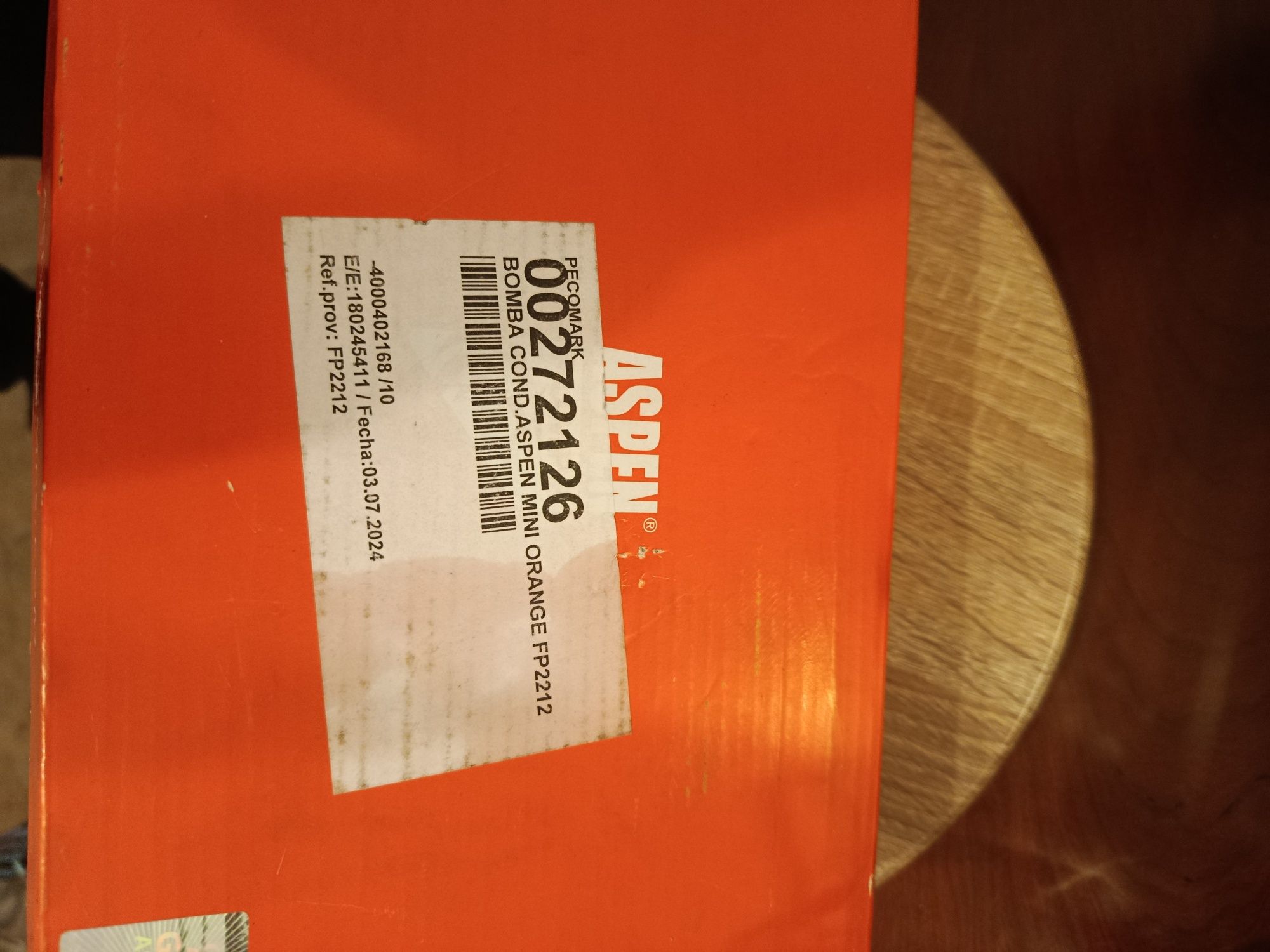 Bomba mini orange