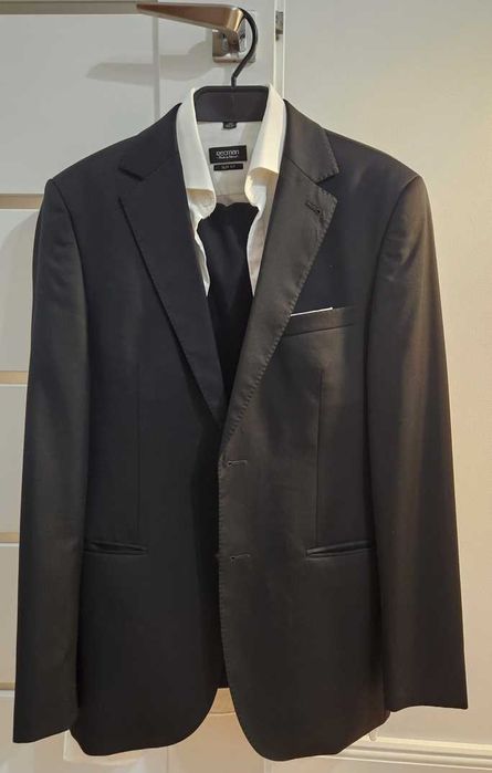 Garnitur męski BYTOM 100% wełna 182cm