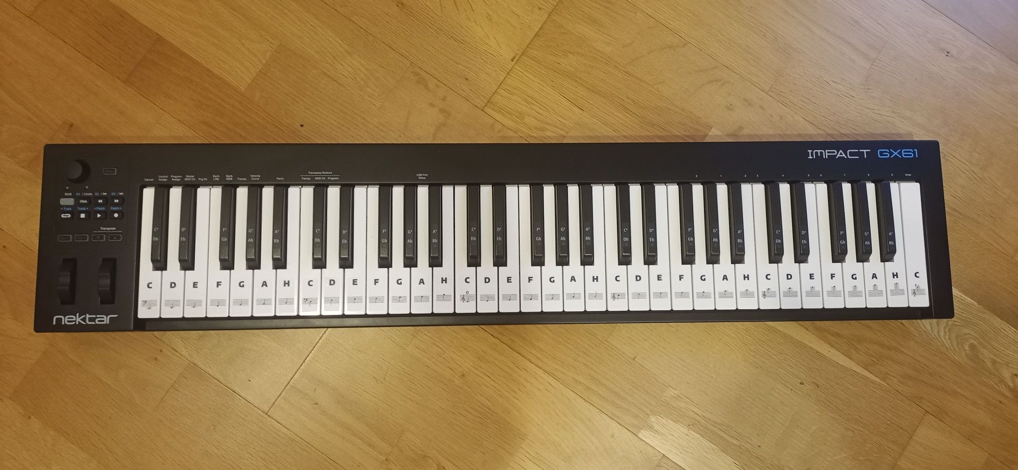 Klawiatura sterująca Nektar GX61 MIDI + susstain