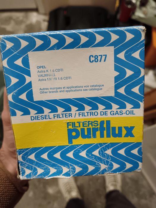 Filtro Gasóleo Opel Astra k sport tourer