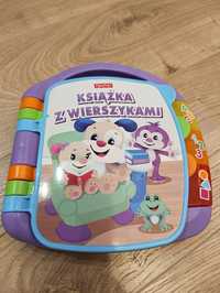 Książeczka z wierszykami Fisher Price