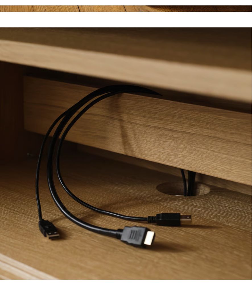 Stockholm 2025 Movel de Tv c/portas deslizantes, 179x42x56, chapa carv