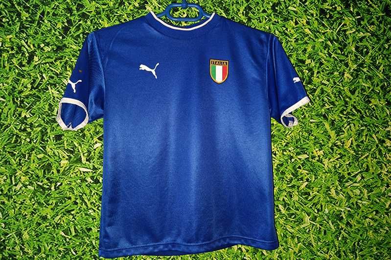 Italia FIGC Włochy Puma 2003-04 home rozmiar: M-140