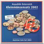 Carteira Oficial EURO SET Austria 2002 BNC