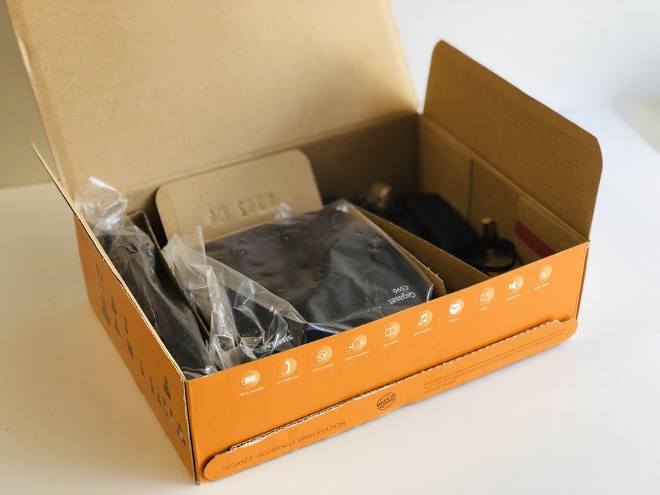 Siemens Gigaset C590 stacjonarny bezprzewodowy telefon DECT