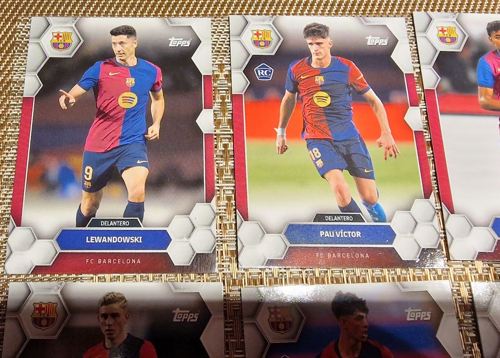FC Barcelona karty, piłka nożna