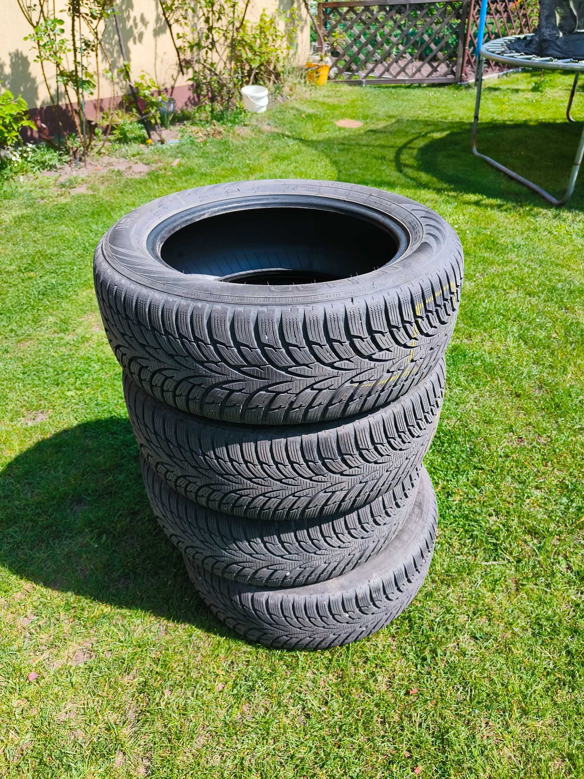Komplet 4 używanych opon zimowych Nokian WR D3 - 205/55/R16