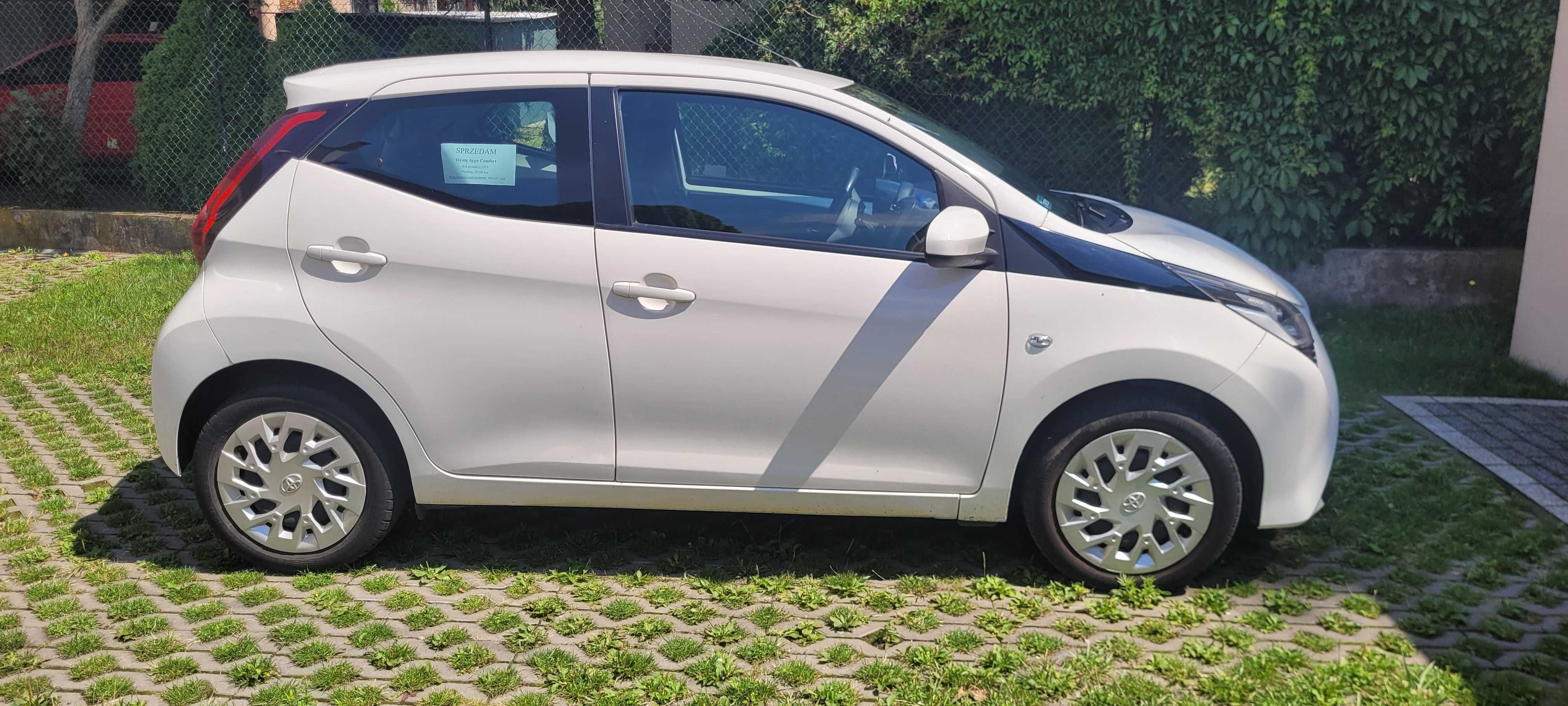 Toyota Aygo 2018r niski przebieg