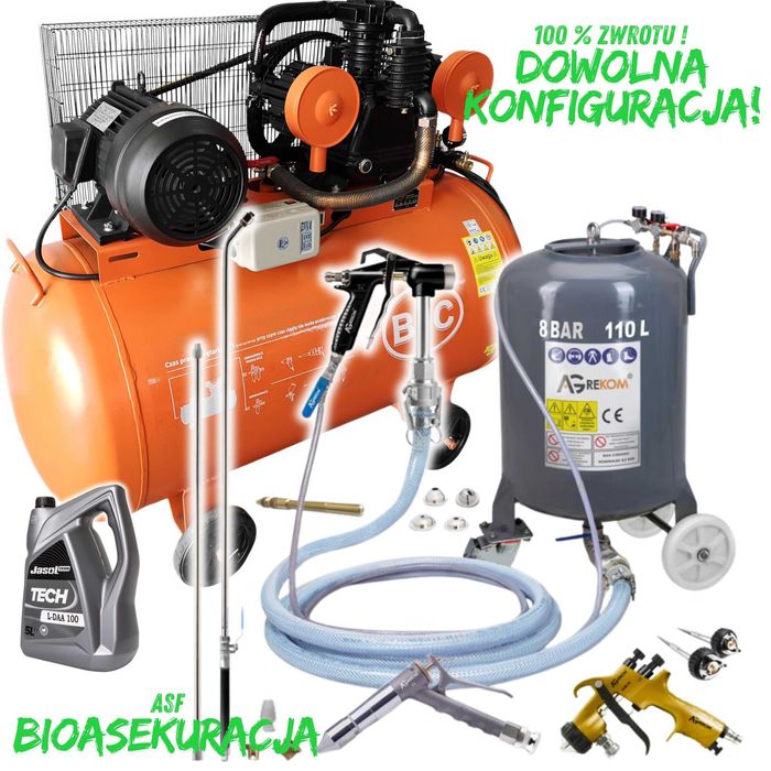 Agregat do dezynfekcji kompresor ASF Bioasekuracja Dotacja 100%
