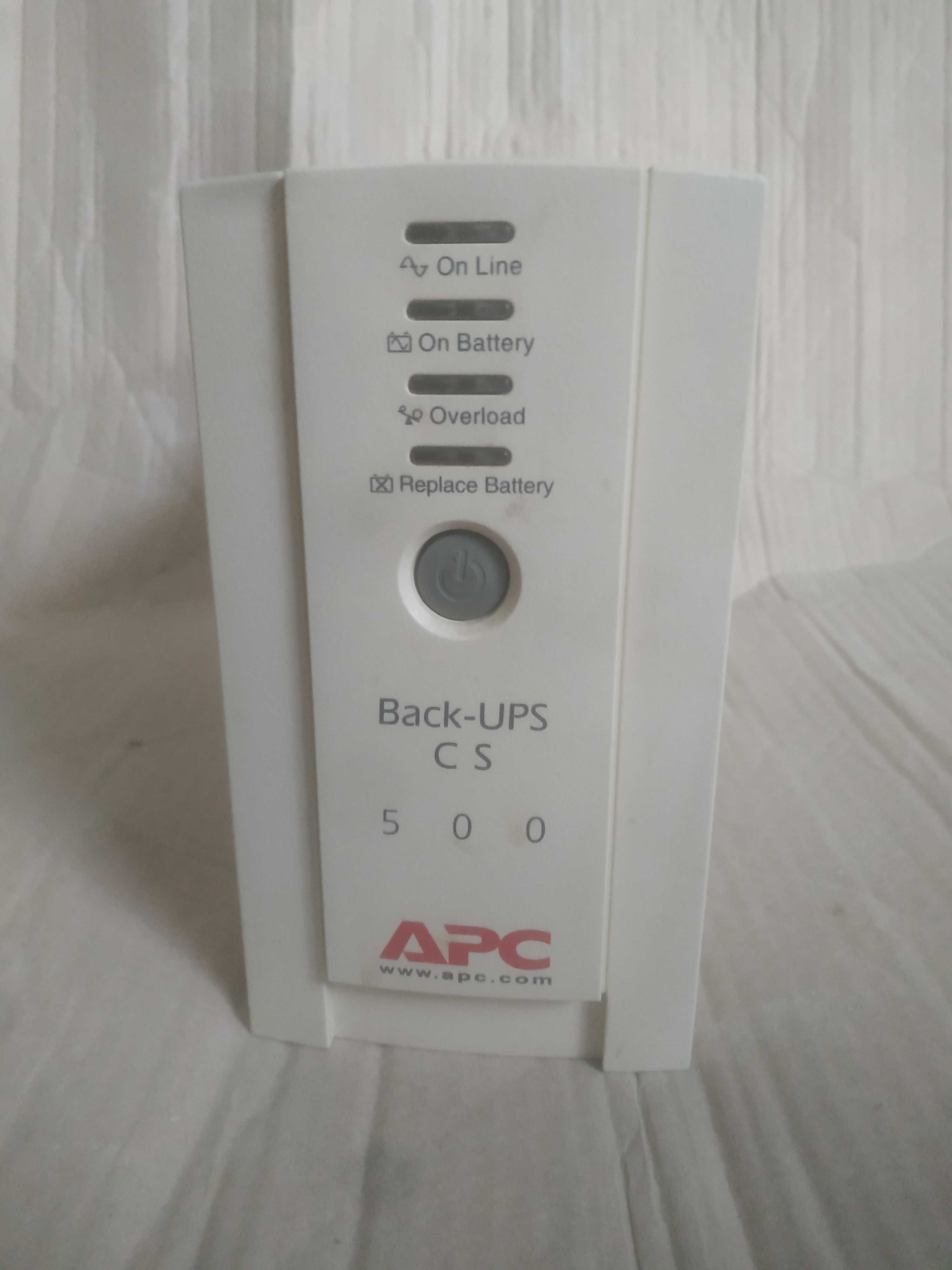 Безперебійник ДБЖ APC Back-UPS CS 500VA