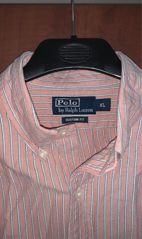 Koszula Polo Ralph Lauren XL stan idealny łososiowa