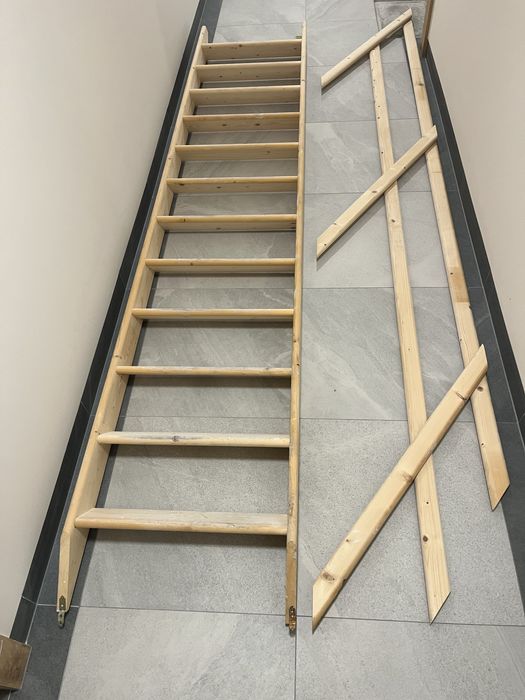 Schody tymczasowe budowlane