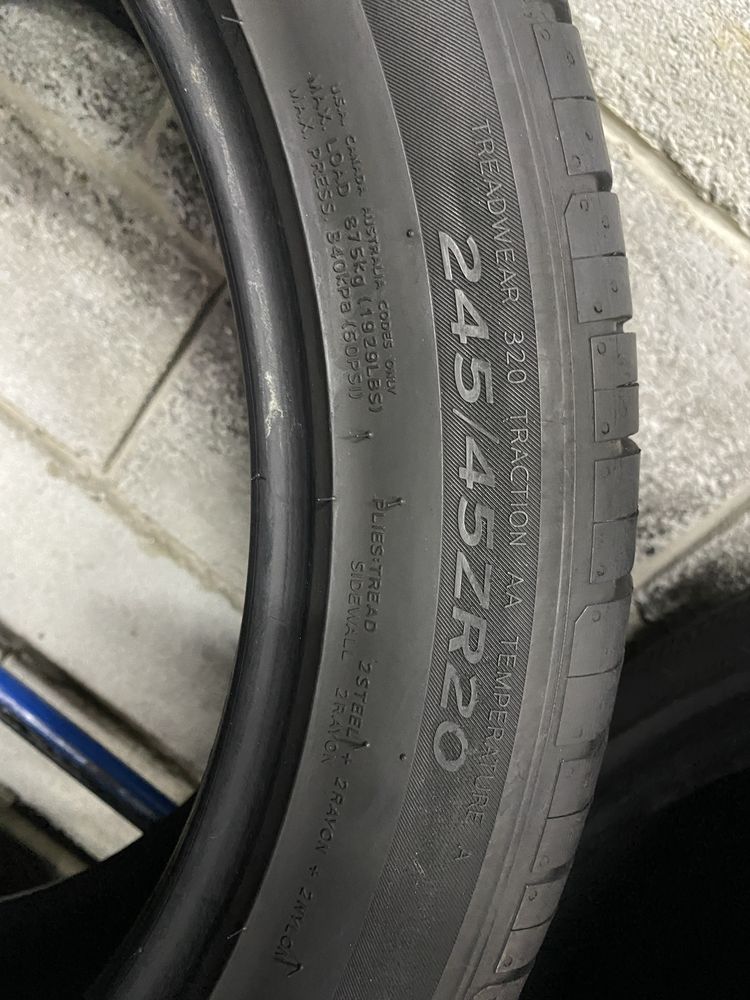 Літні шини 245/45 R20 (103Y) HANKOOK