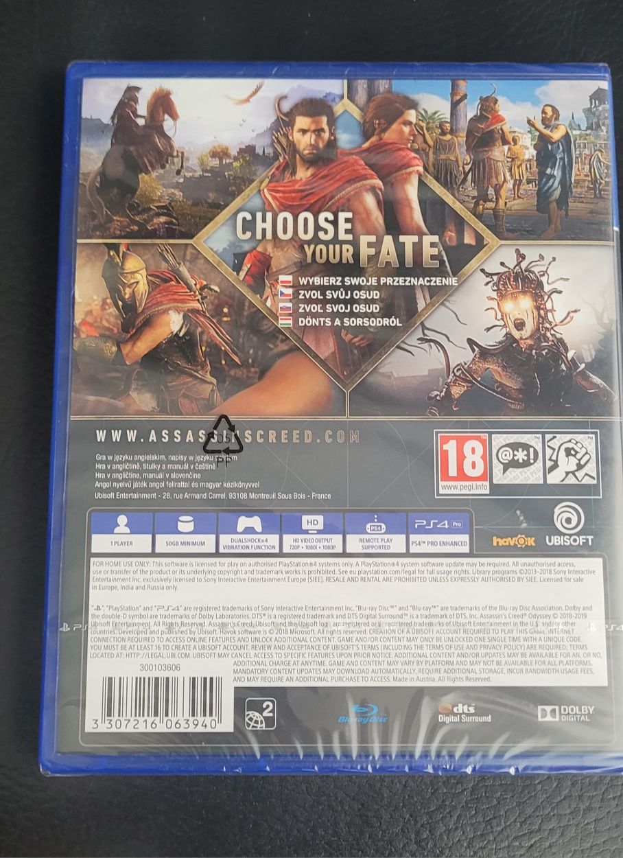 NOWA W FOLII Assassin's Creed Odyssey PS4