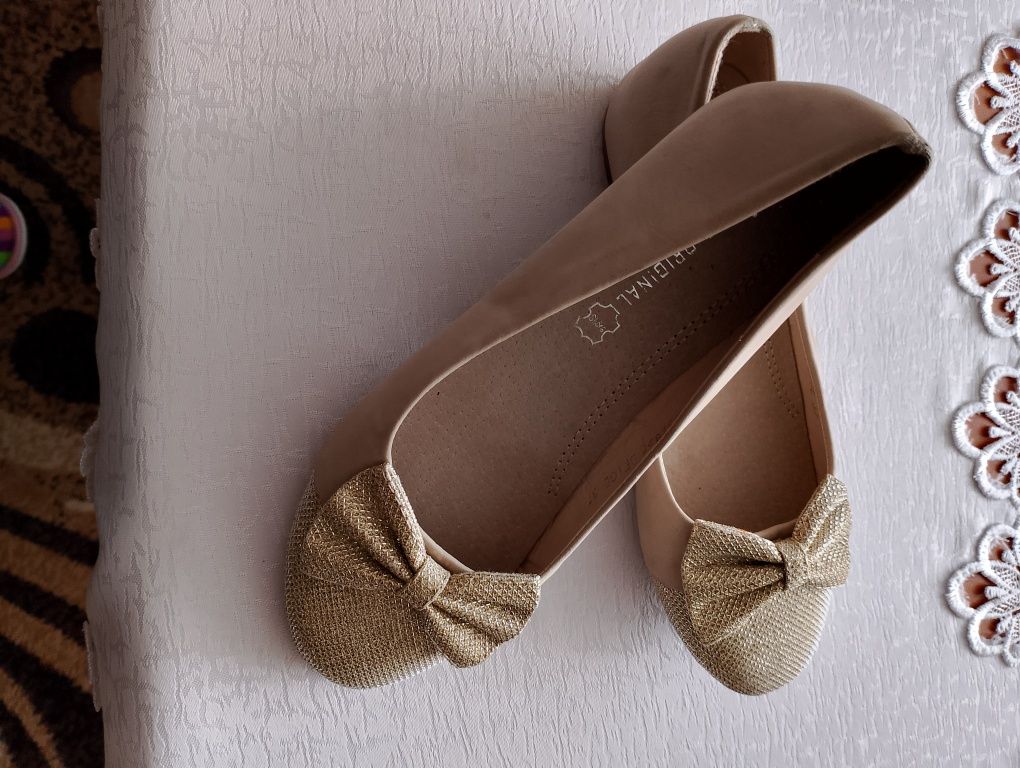 Buty damskie baleriny rozmiar 37 wkładka 23