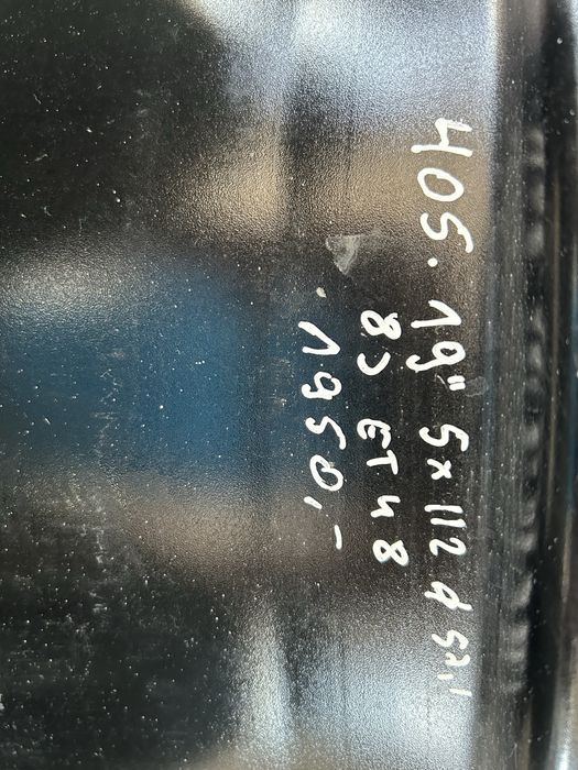 405 Felgi Aluminiowe Oryginał Volkwagen VW R 19 5x112 otwór 57,1