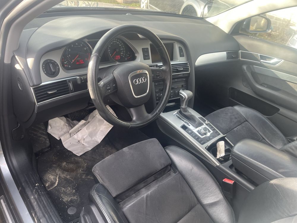 AUDI A6 C6 LY7G maska zderzak błotnik klapa części lampa lusterko