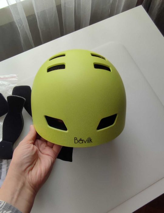 Дитячий шолом Bavilk для велосипеда самоката 52см