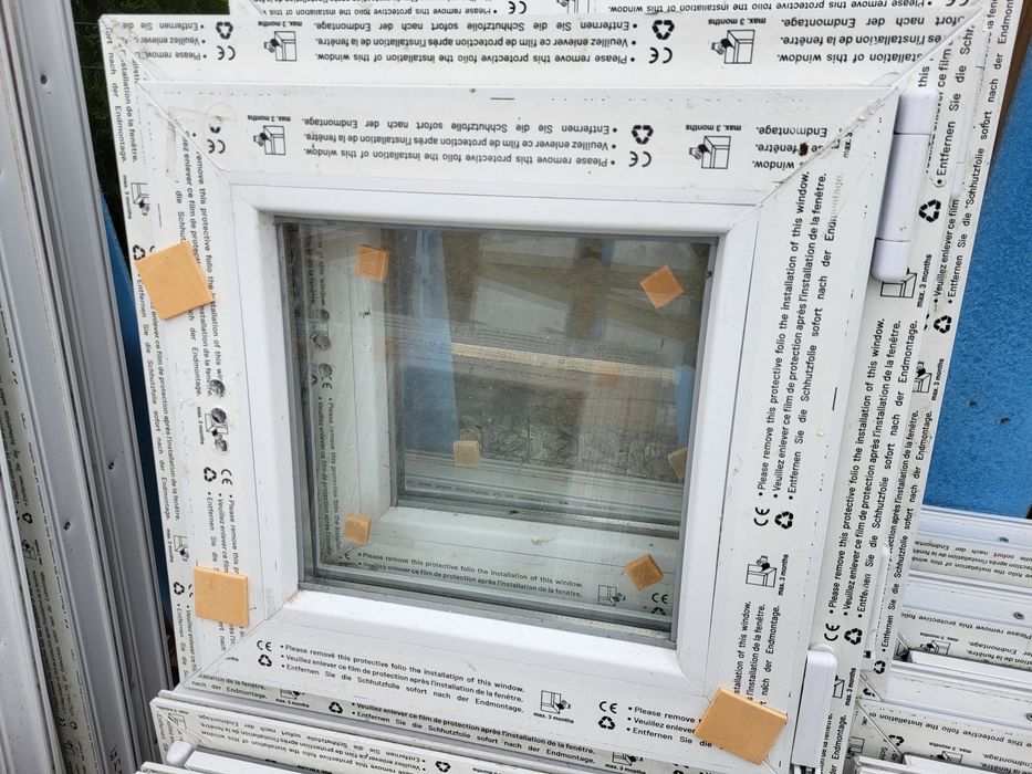 Okna PCV nowe 100 x 50 RU