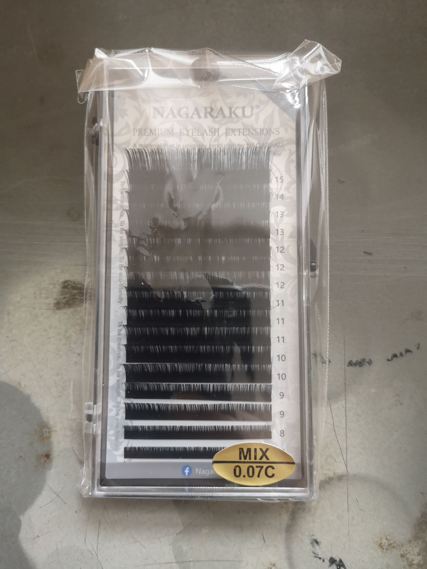 0,07C MIX Nagaraku Premium Lashes