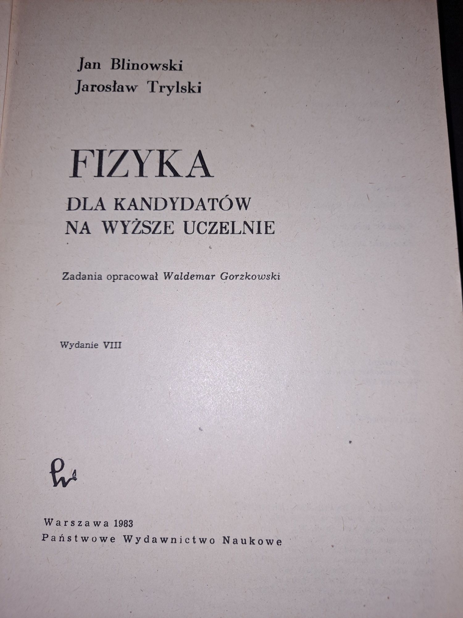 Podręczniki do fizyki