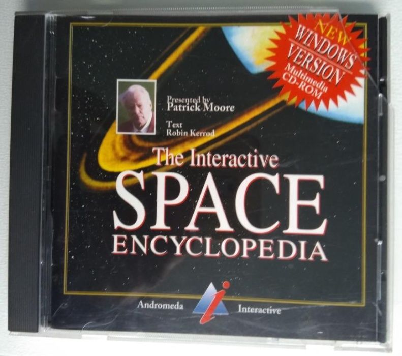 CD Rom-Interactive Space Encyclopedia-Enciclopédia digital do espaço