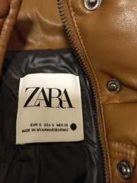 Куртка Zara, экокожа
