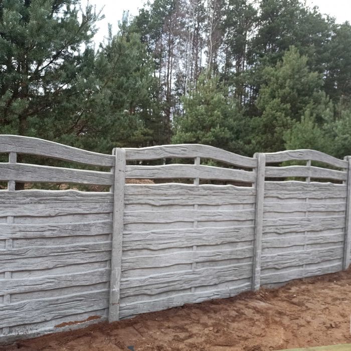 Ogrodzenia betonowe, podmurówki