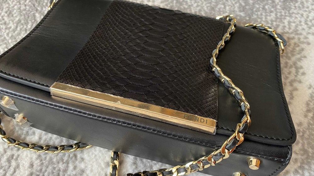 Torebka Fendi – skóra naturalna, nowa