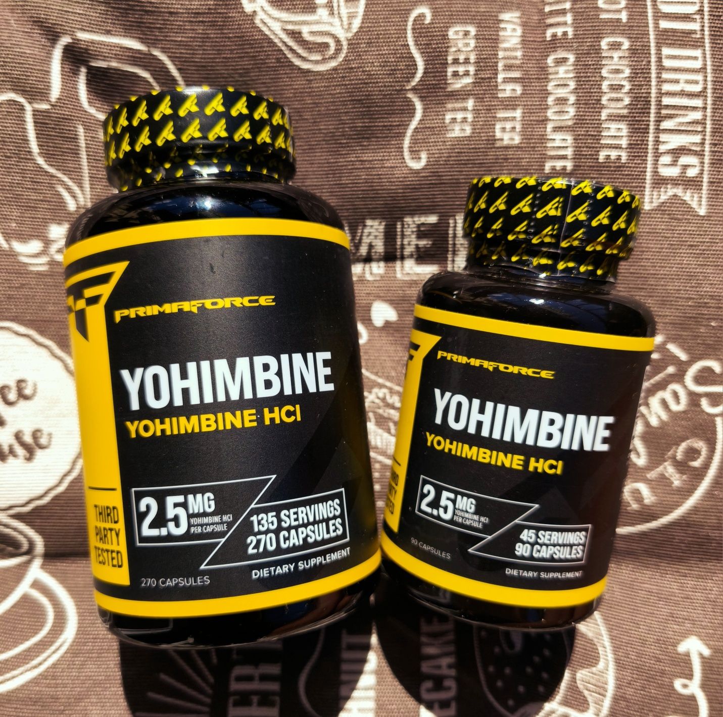 Йохімбін гідрохлорид yohimbine HCI 90 270 капсул