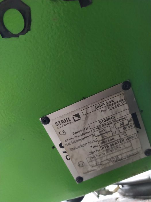 Wciągarka wciąg demag Stahl St 2002 suwnica
