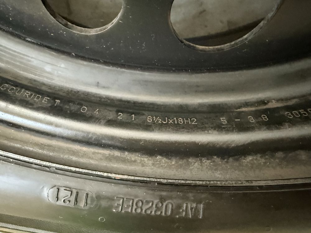 Koło pojedyncze Renault 18”  5x114.3