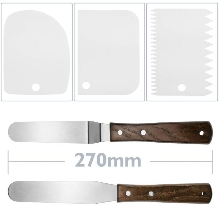 Base rotativa para bolos de 28 cm profissional com p/ giratória