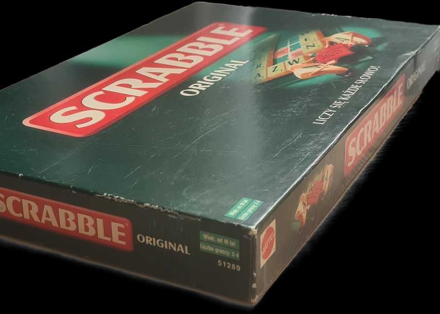 Scrabble Original Unikat dla kolekcjonera. Polska wersja z 2000 roku