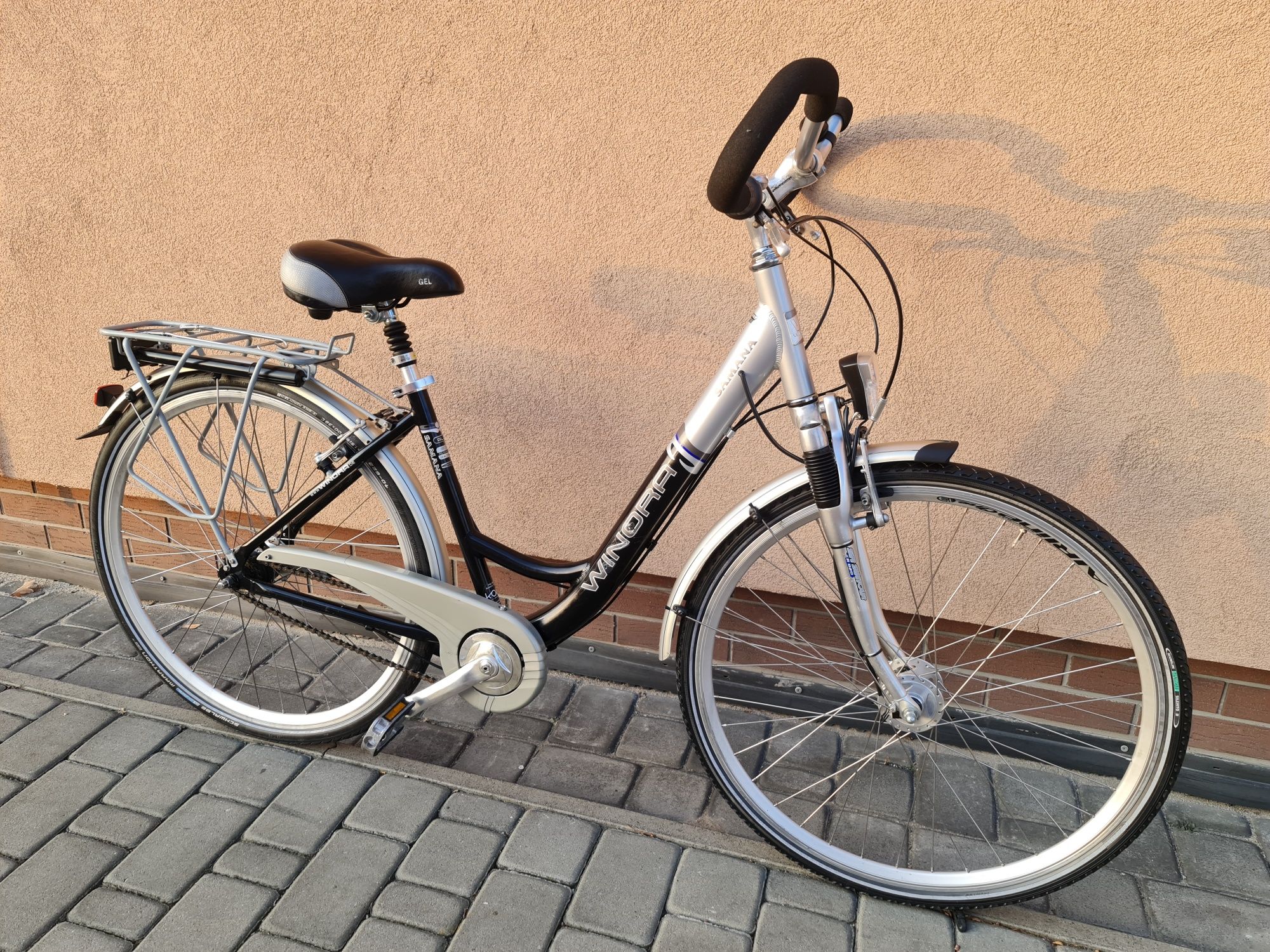 Damka miejska WINORA Koła 28 SHIMANO aluminium okazja polecam WYSYŁKA