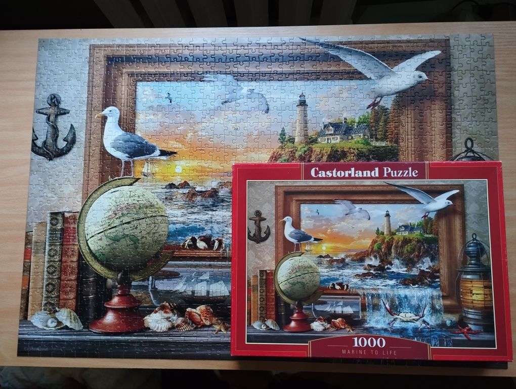 Puzzle 1000 Castorland- Marine to life