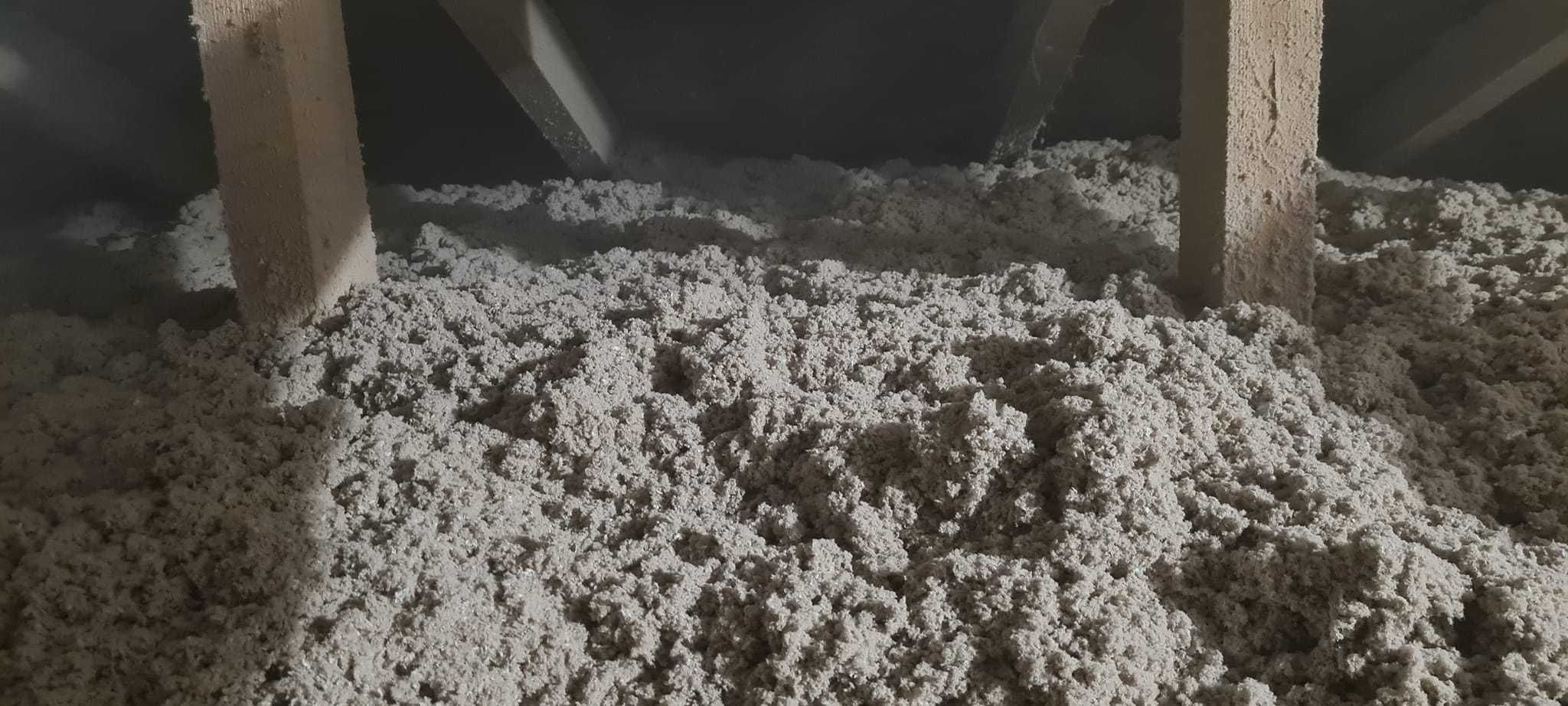 Docieplenia pianką PUR izolacje CELULOZĄ poddasza stropu TERMOWIZJA