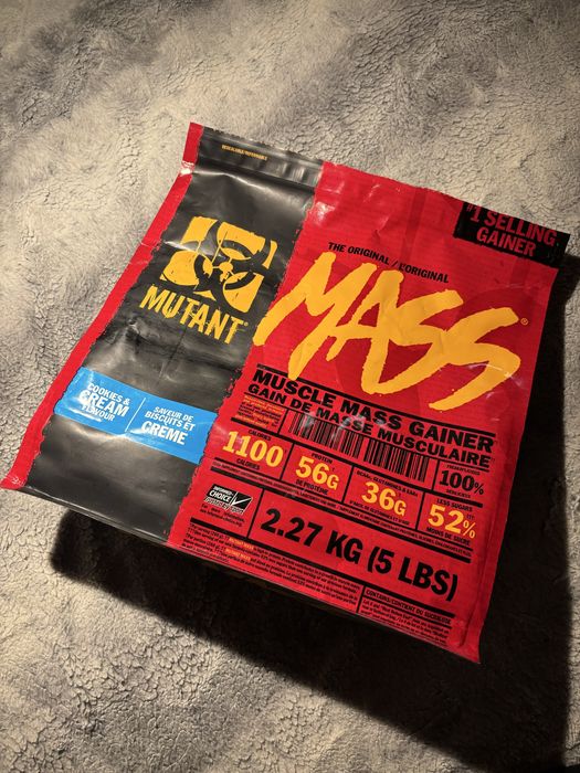 Mutant mass gainer Cookies & Cream 2.27kg