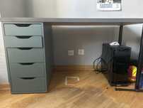 Ikea biurko lagkapten alex z szufladami