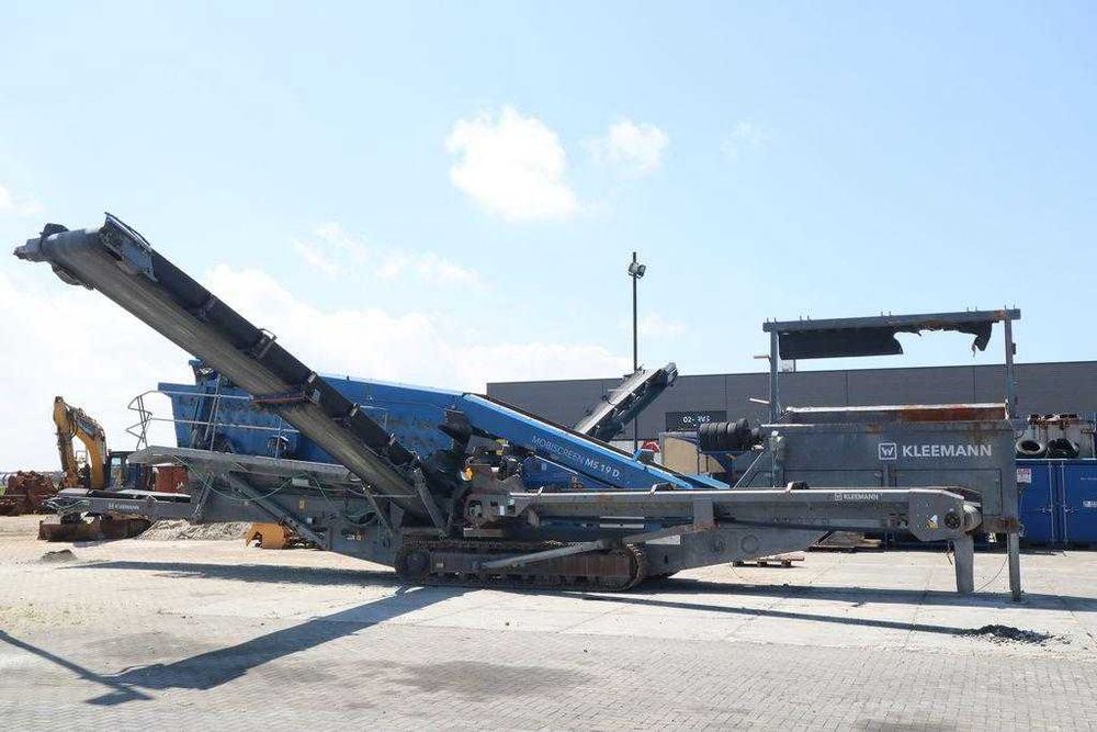 Przesiewacz mobilny Kleeman MS19D, 2017, 3 pokłady, pilot, ORYGINAŁ