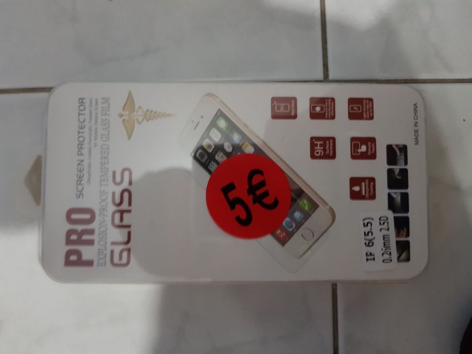 Peliculas vidro iphone 5/7