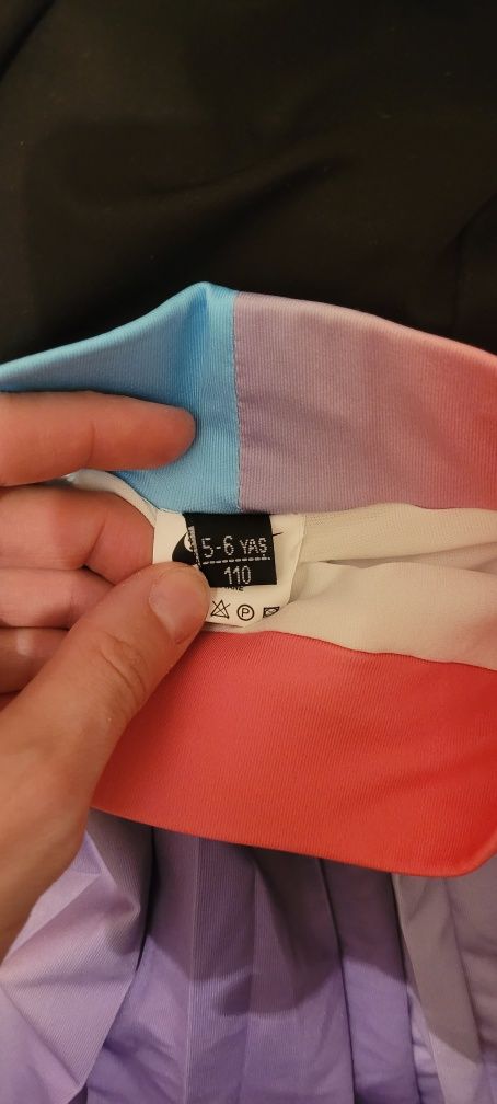 Spódniczka spodenki tenisowe dziewczęce NIKE rozmiar 110