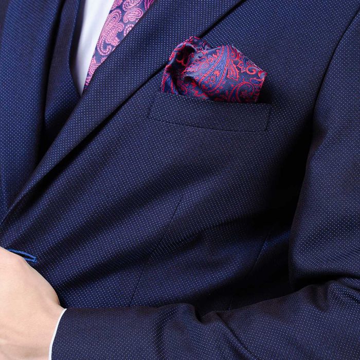 OKAZJA! Nowy Garnitur męski JES Vestito Vesta Slim Fit S11 r. 50/176