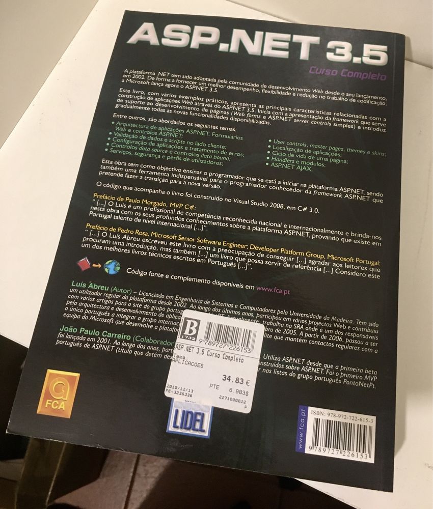 Livro ASP.Net 3.5