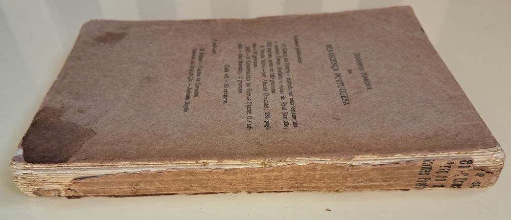 Livro de Raul Brandão "1817 a Conspiração de Gomes Freire" PORTES GRÁT