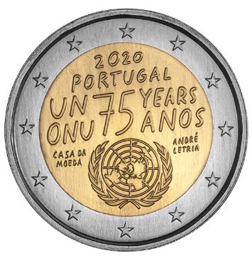 Moedas comemorativas de 2€ (Varias) inclui universidade Coimbra e 2022