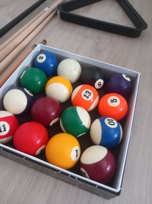 Snooker objetos.