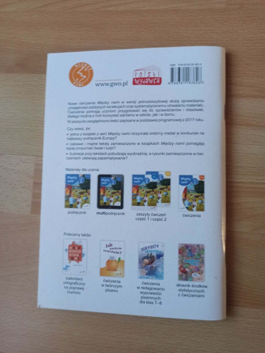 Polski cwiczenia do kl 8 Między nami