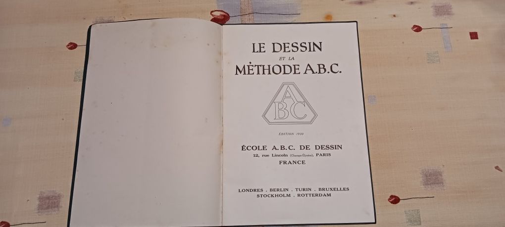 Cours ABC de Dessin,l'enseignment du dessin par la méthode A.B.C.