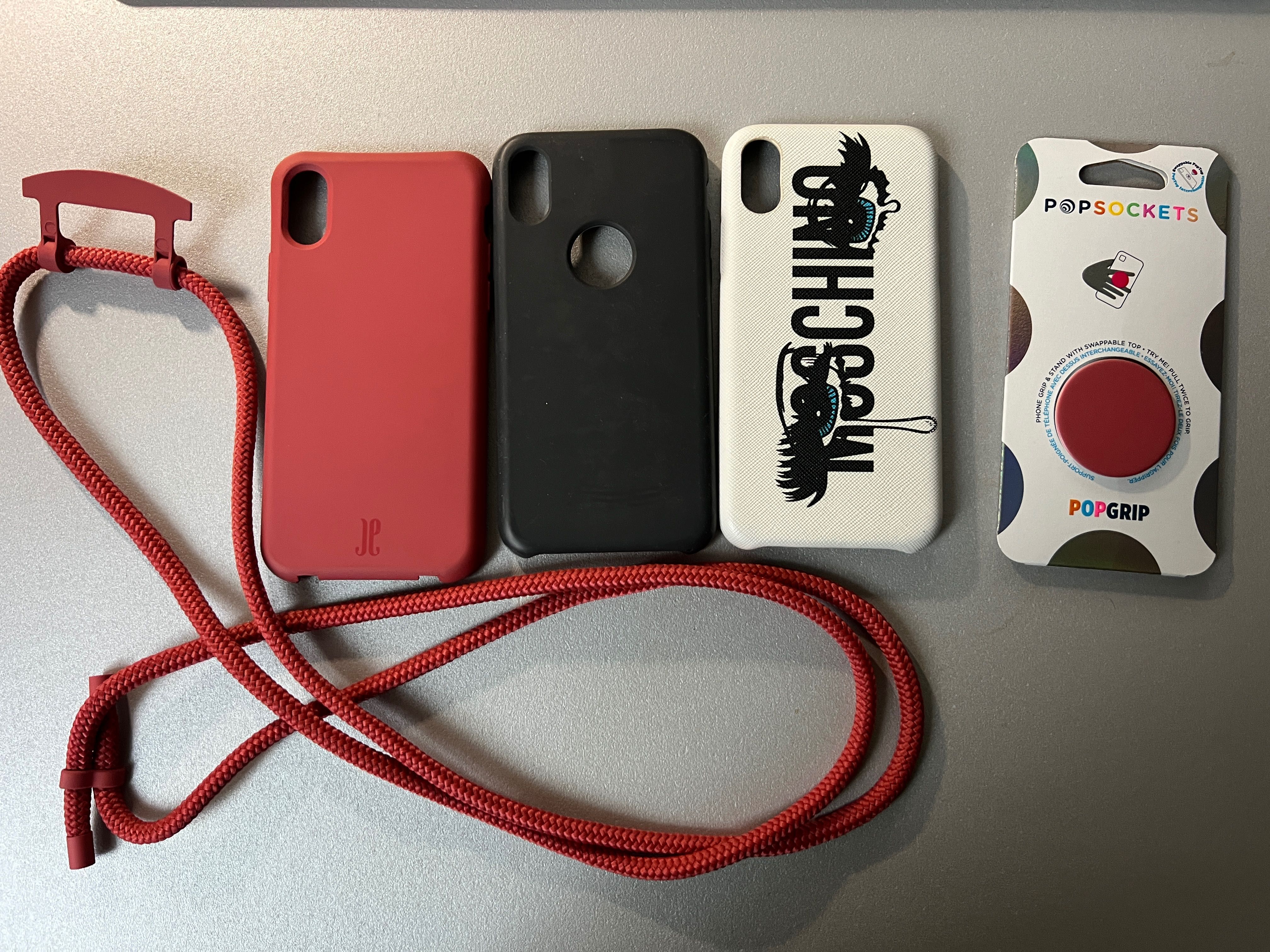 Etui cover iPhone X Moschino + 2 dodatkowe